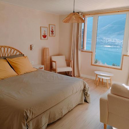 Le Cosy Du Plongeoir - T2 Neuf Avec Vue Sur Le Lac De Serre Poncon Et Grande Terrasse Avec Jardin Savines Luaran gambar